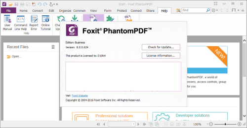 Foxit phantompdf business 8 activation key